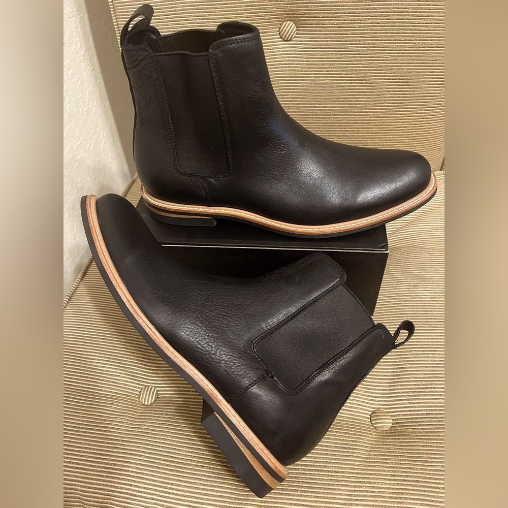 NWT Nisolo Men’s Marco Everyday Chelsea Boot in Black-Size 10.5